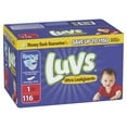 thumbnail image 6 of Luvs Pro Level Leak Protection Diapers, Size 1, 116 Count, 6 of 12