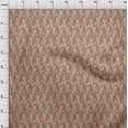 thumbnail image 3 of oneOone Cotton Poplin Fabric Leaves & Floral Block Print Fabric By Yard 56 Inch Wide, 3 of 5