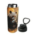 thumbnail image 2 of Cauagu Maple Forest Panda Print 18oz Vacuum Insulated Stainless Steel Water Bottle,Coffee Travel Mug Spill Proof with Lid,Thermos Cup for Keep Hot/Ice Water Drinks, 2 of 7