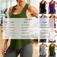 thumbnail image 2 of Womens Tank Tops Loose Fit Ladies' Loose Casual Solid Color Round Neck Knitted Sleeveless Beach, 2 of 4