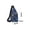 Blue,Free Size, variant on BCZHQQ Sling Multi-Layer Backpack - Crossbody Travel Bag | Hiking Chest Pack with Front Pocket & USB Charging Port | Lightweight & Casual Shoulder Bag
