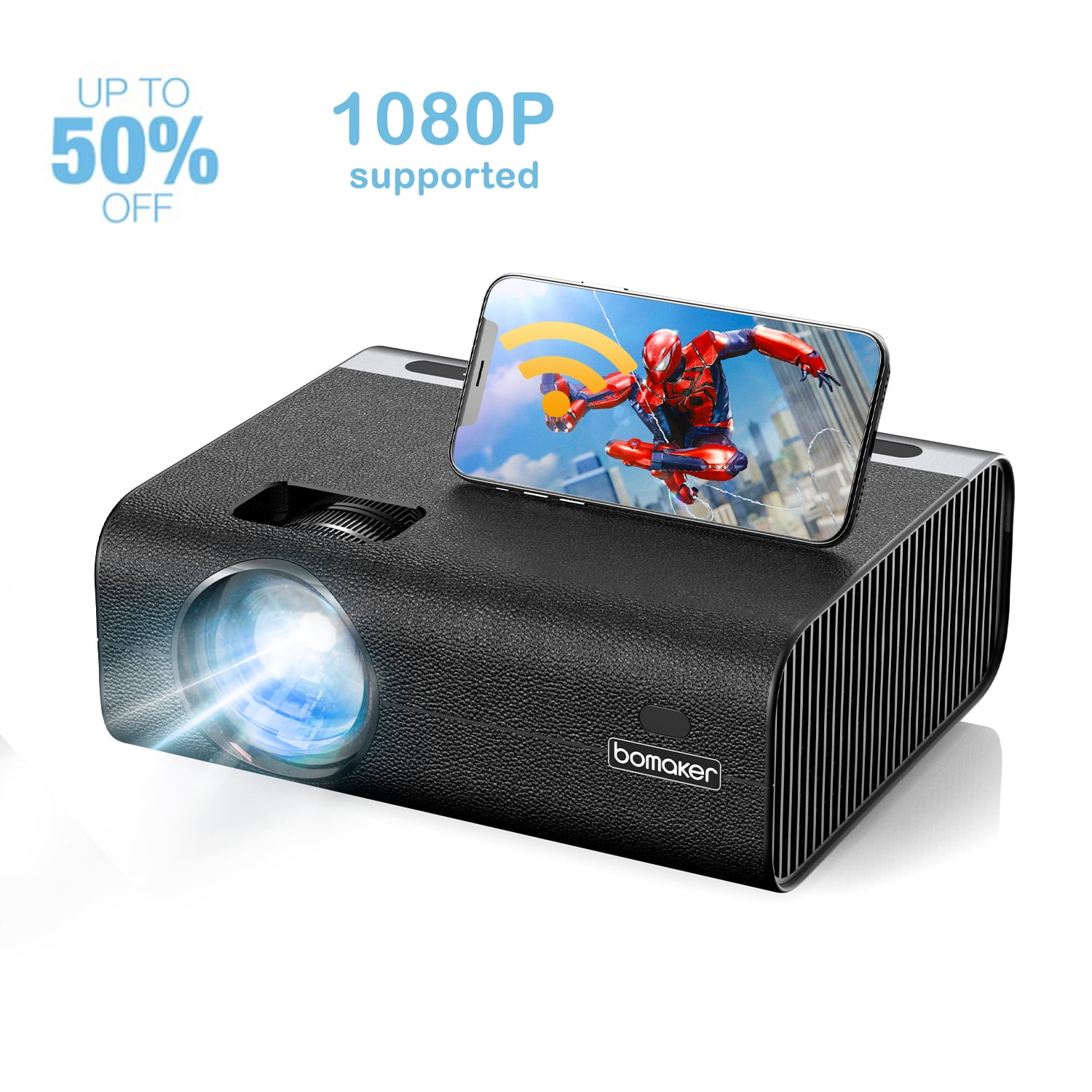 Bomaker Outdoor WiFi Bluetooth Movie 