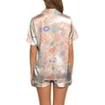 thumbnail image 3 of GDREDA Ensemble de Sommeil pour Femmes Dames Mode Décontractée Lapin de Pâques Impression Numérique 3D Pyjama Court Combinaison de Pyjama Femmes Ensembles de Pyjama pyjamas Gris,G, 3 of 4