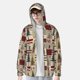 thumbnail image 2 of Fotbe Rustic Plaid Forest Lodge Chaqueta con Protección Solar UPF 50+ para Hombre y Mujer, Camisa con Capucha y Bolsillos-Large, 2 of 7