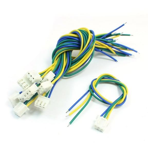 10pcs JST-XH 2.54mm Pitch 3Pin Connector Wire 20cm for RC BEC LIPO Battery
