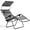 Grey Zero Gravity Chair, variant on ZYPPP Zero Gravity Chairs, X-Large Folding Lounge Lawn Chair w/Canopy Shade & Cup Holder, Adjustable Folding Patio Recliner for Pool Porch Deck Oversize-Wine Zero Gravity Chair