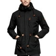 thumbnail image 5 of Mens 3 in 1 Ski Jacket Waterproof Snow Coat Windproof Winter Fleece Lined with Detachable Hooded Snowboarding Jacket, 5 of 7