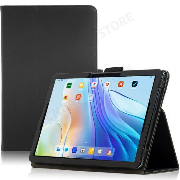 Folio PU Leather Folding Stand Funda For INOI inoiPad Pro Case 10.1" Tablet PC Magnetic Cover with Hand Strap Black inoiPad Pro 10.1inch