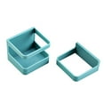 thumbnail image 2 of Estante de almacenamiento de paraguas montado en la pared | Soporte fijo adhesivo sin taladro | Plástico | Azul | Organizador de estantes de cubo de paraguas no perforado | Ahorro de espacio para el, 2 of 6