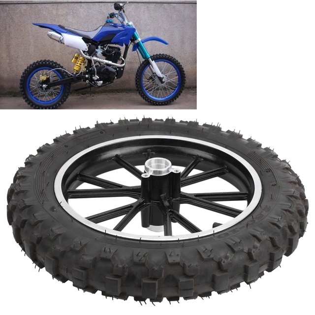 RIMAS Y NEUMÁTOS DE LLANTA, ALEACIÓN DE ACERO ANTI-PATÍNES 2.5-10IN 60/10010 Neumlico de rueda de tubo Engrosado Engrosado para el Sendero Bike Bike Rimstar 12 mm/eje de 0.5