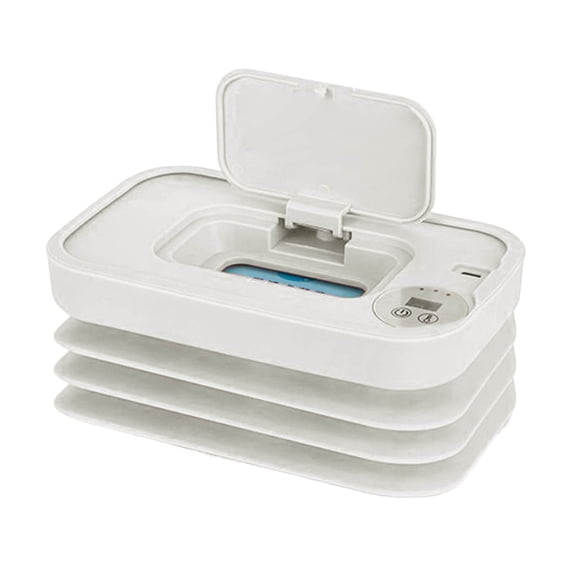 Cordless Wipe Warmer Portable Traveling Wipe Warmer Dispenser Cordless Usb Charging Child For Camping Travel Road Trips Storage Containers
