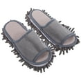 thumbnail image 1 of ORDDIART 1 Pair Comfortable Sweeper Slippers Cotton Cloth Grey Dusting Indoor Use, 1 of 5