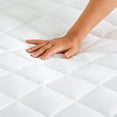thumbnail image 4 of Bare Home Quilted Fitted Mattress Pad, Split Head Flex King,, 4 of 6