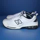 thumbnail image 4 of New Balance 806 v1 Tennis Shoes ~ MC806W ~ Men's 11.5 D ~ White/Navy/Gray, 4 of 6