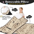 thumbnail image 3 of Beige and Brown Of Leopard Print Toddler Nap Mats for Kids Preschool,Sleeping Mat Bag or Kids,Toddler Sleeping Bag,Toddler Nap Mat or Daycare, 3 of 6