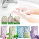 thumbnail image 2 of 1000 PCS Jabón de papel desechable portátil Forma de flores Lavado de manos Papel de baño Hojas de jabón para cocina Viajes al aire libre Camping xuanjing unisex, 2 of 2
