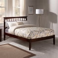thumbnail image 1 of Mission Full Solid Wood Platform Bed in Walnut, 1 of 8