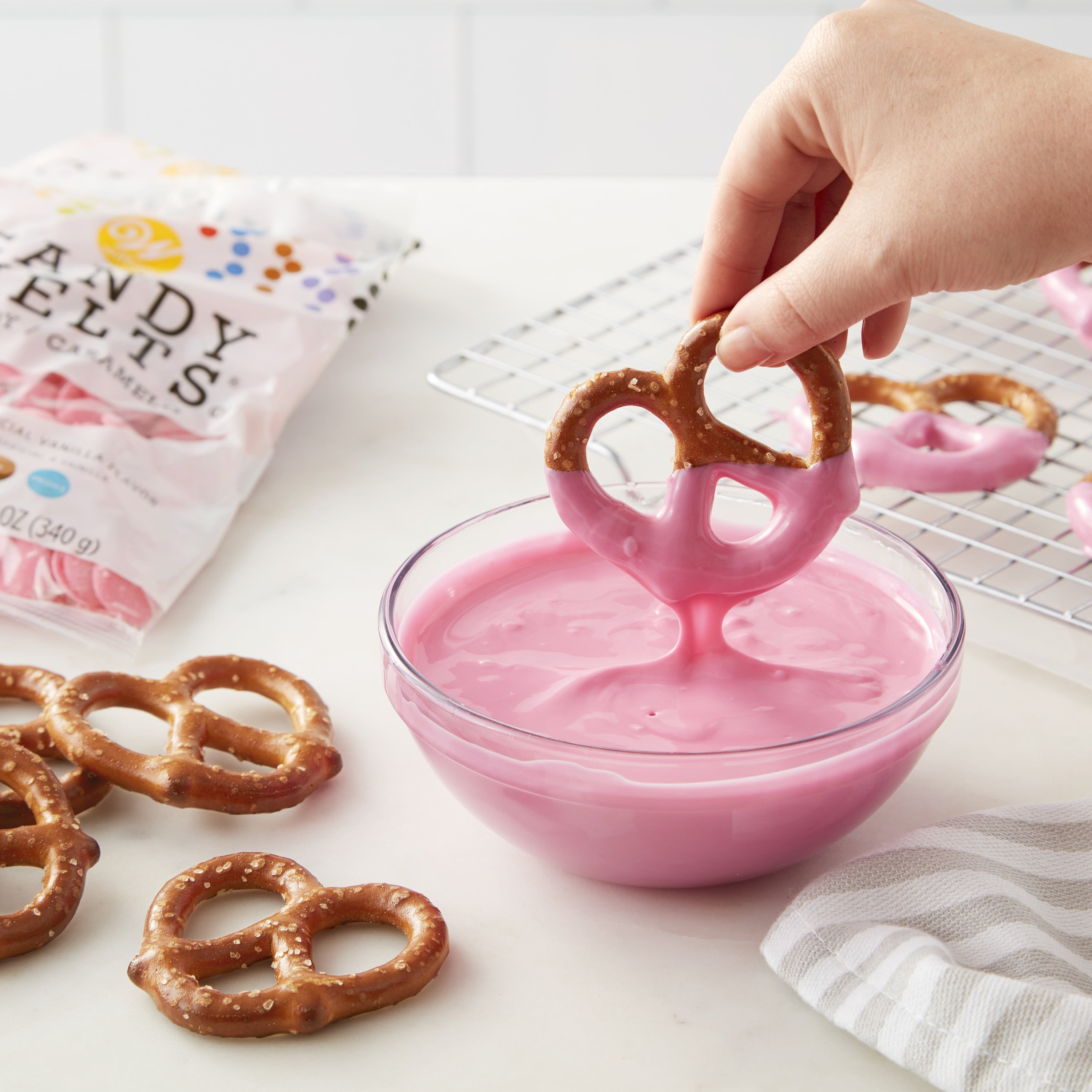 Pink Melting Wafers – Half Nuts