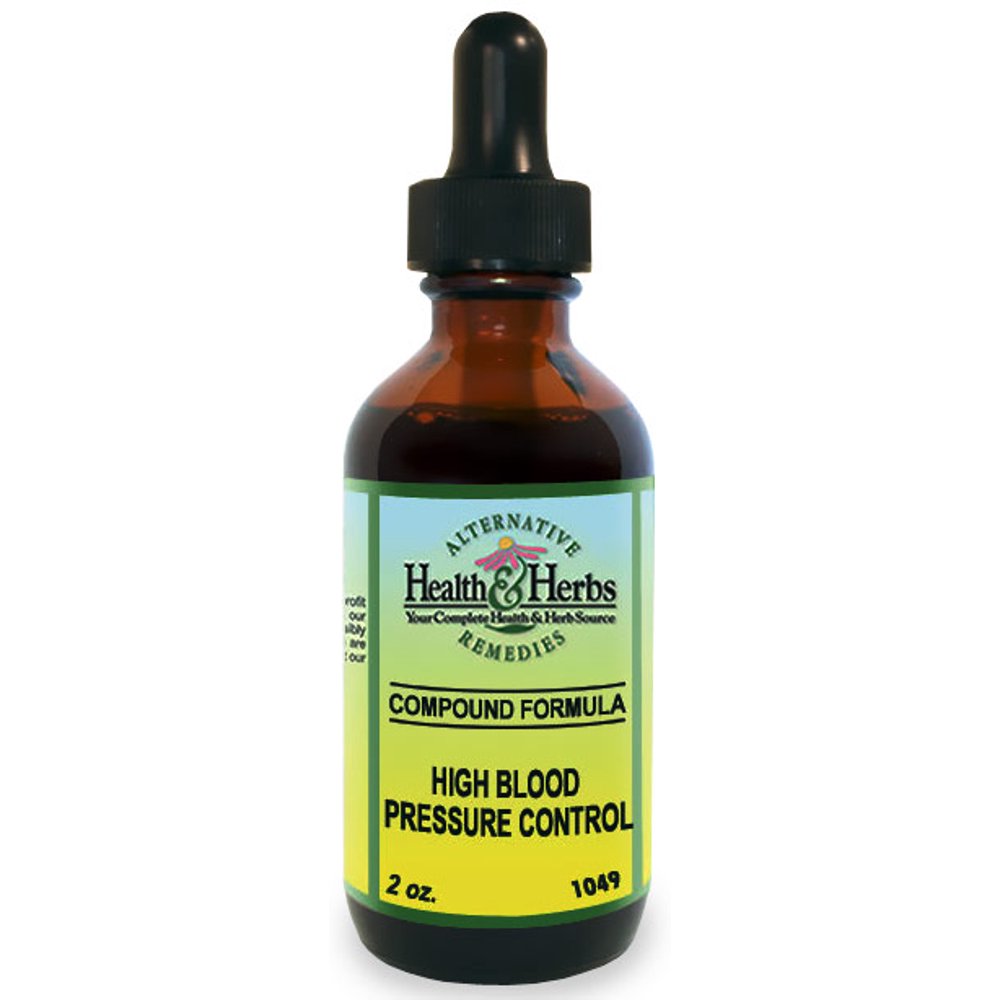 Alternative Health Herbs Remedies High Blood Pressure Control 2 oz