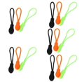 thumbnail image 2 of 15Pcs Plastic Zipper Puller Clothing Zipper Head Suitcase Digging Rope Cord Pull, 2 of 2