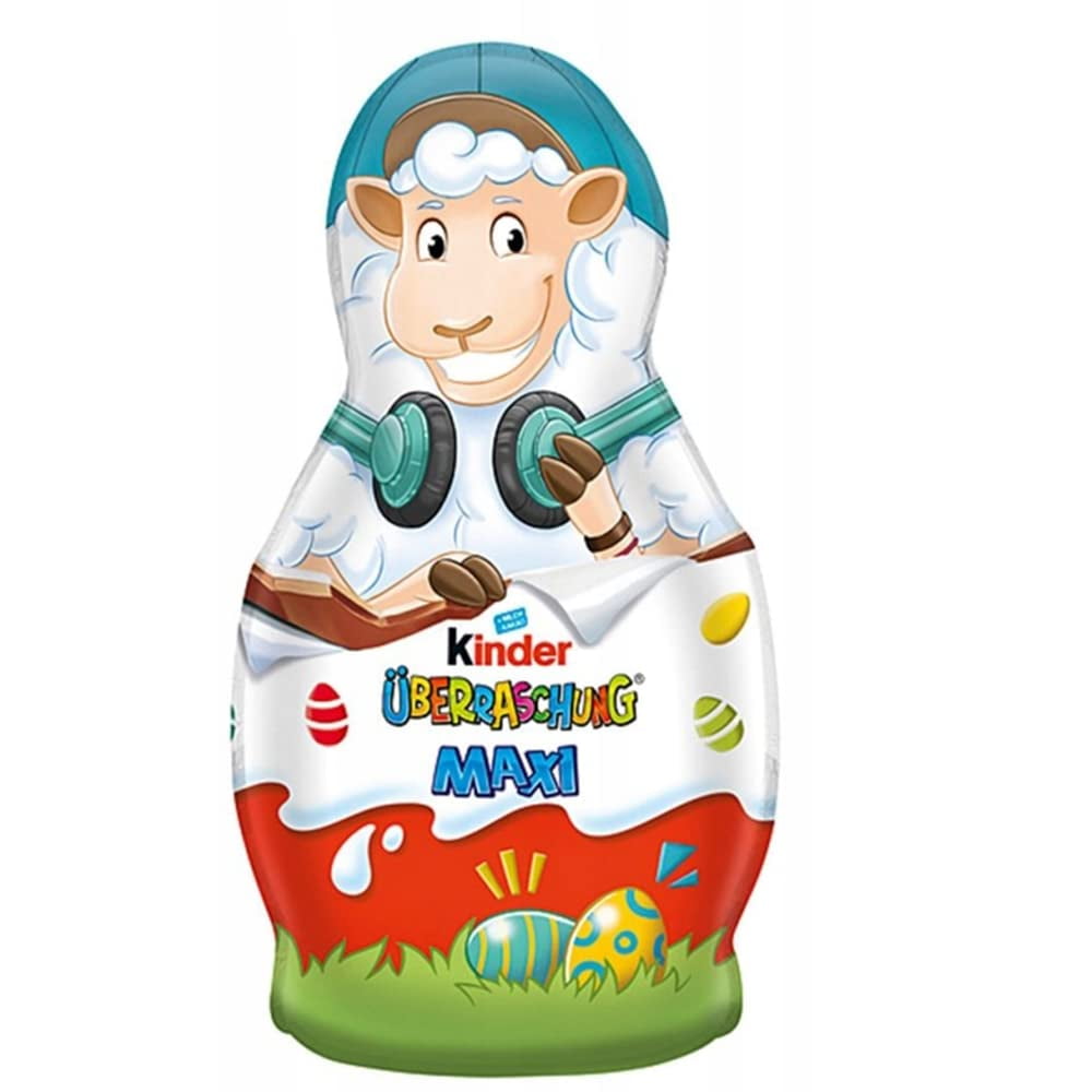 Easter Children Chocolate Kinder Ueberraschung Maxi Lamb Figurine ...