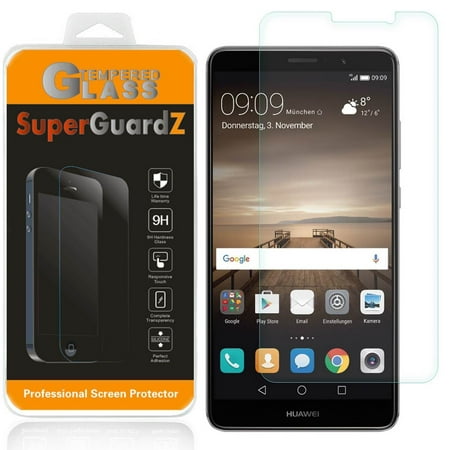 [2-Pack] For Huawei Mate 9 - SuperGuardZ Tempered Glass Screen Protector, Anti-Scratch, 9H Hardness, Anti-Bubble, Anti-Shock