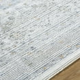 thumbnail image 5 of Hauteloom Aleron Living Room, Bedroom Area Rug - Traditional - Light Gray, Charcoal, Medium Gray - 7'10" x 10', 5 of 6