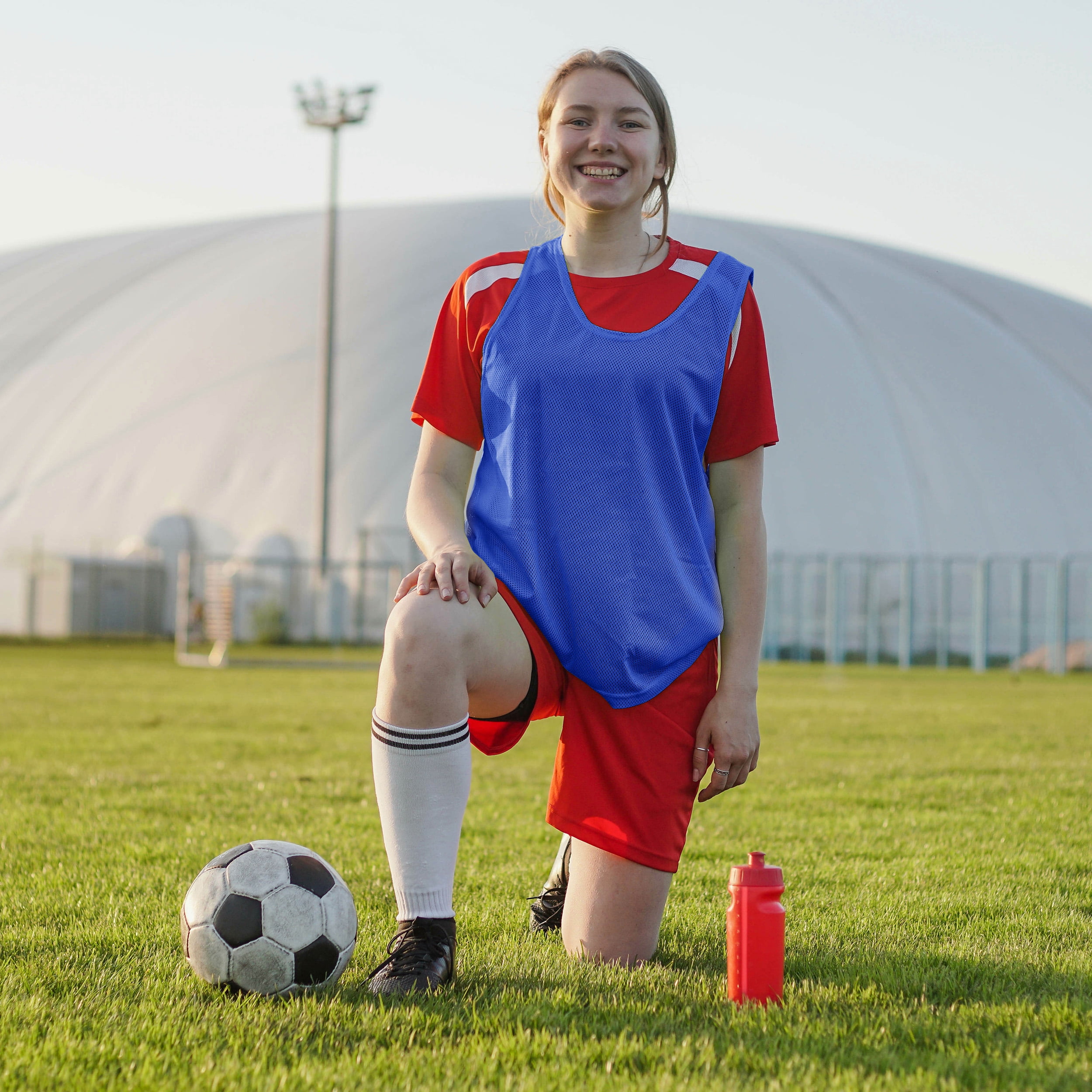 Voetbal Scrimmage Trainingsvesten, Voetbalvest, 12-pack mesh scrimmage