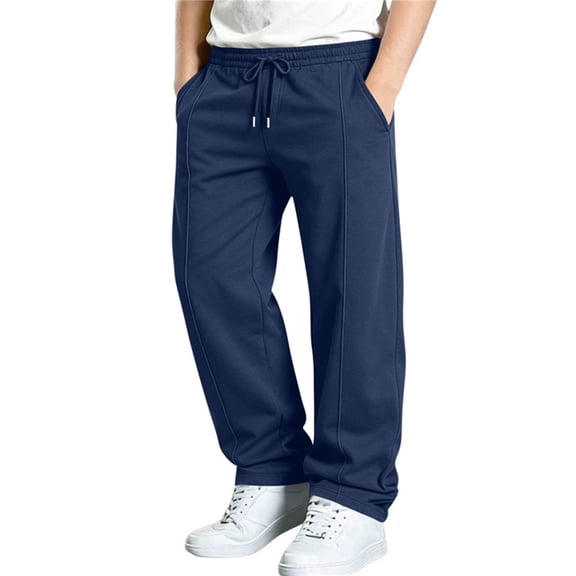 PADFRYBK Sports Sweatpants For Children Fall Solid Color Sweatpants Keep Warm Long Pants Elastic Waist Joggers With Side Pockets 5-14 Years