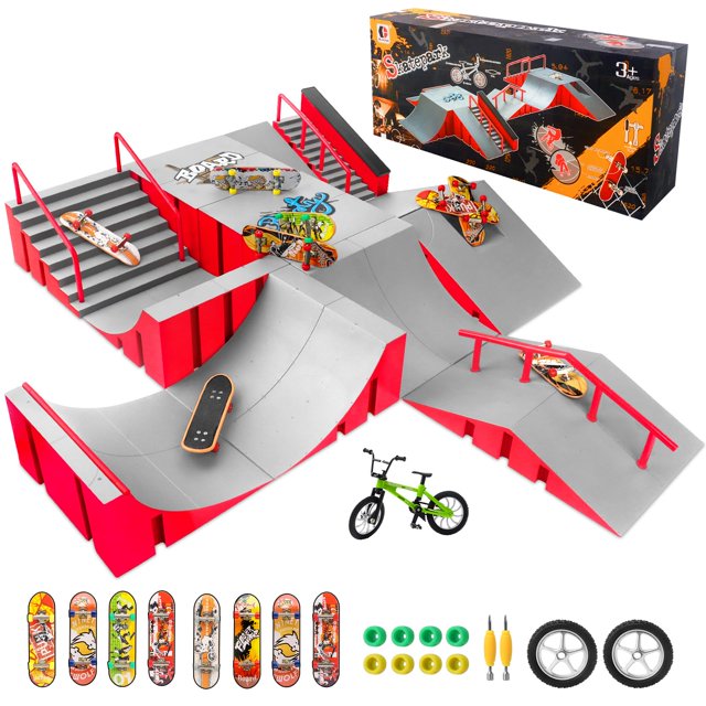 Kits de skateboard Finger CS COSDDI con 8 monopatines 14 en 1