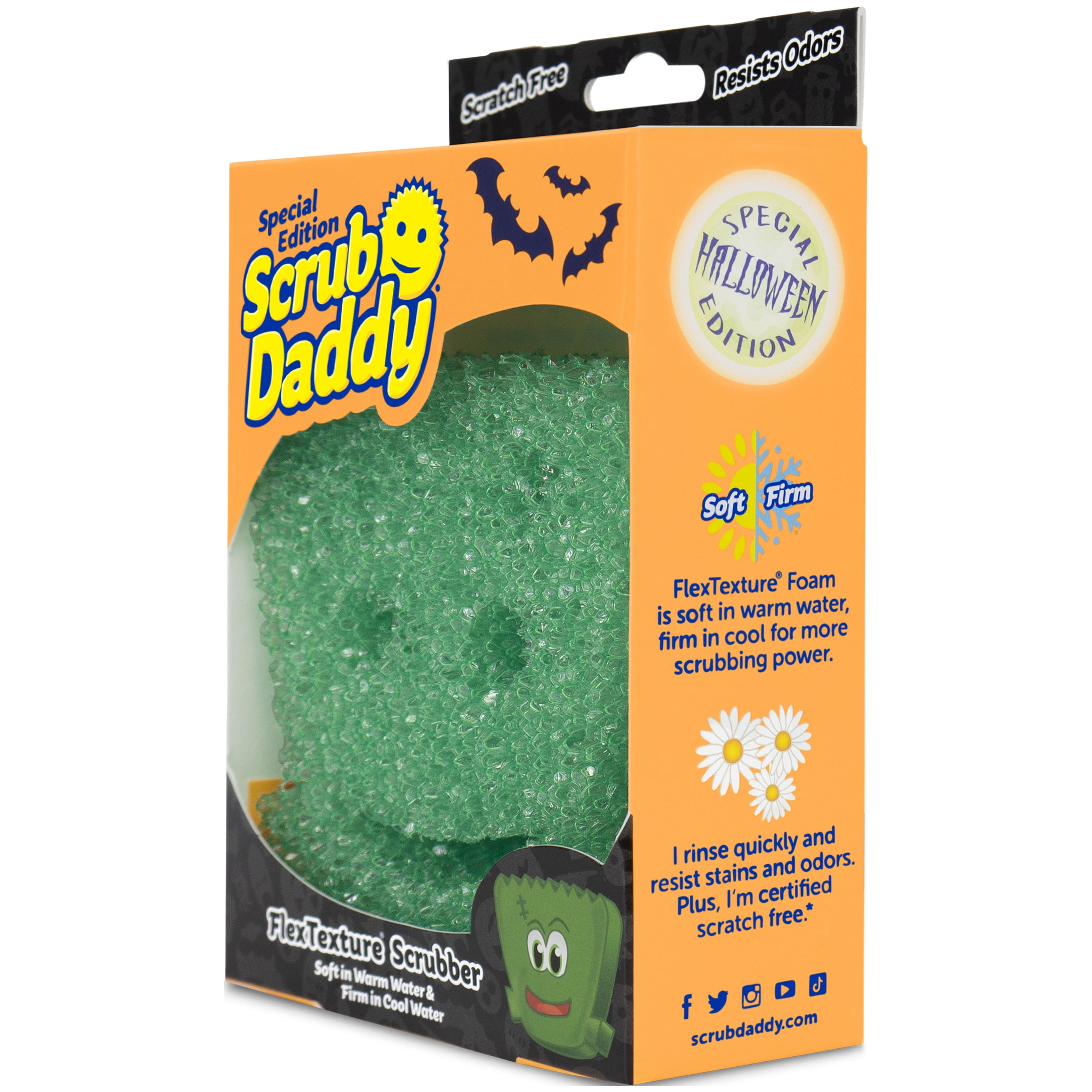 Scrub Daddy, Other, Set Of Scrub Daddy Soap Daddy Dispenser Halloween  Spooky Scrubbers