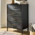 Better Homes & Gardens Oaklee 4 Drawer Dresser, Charcoal Finish