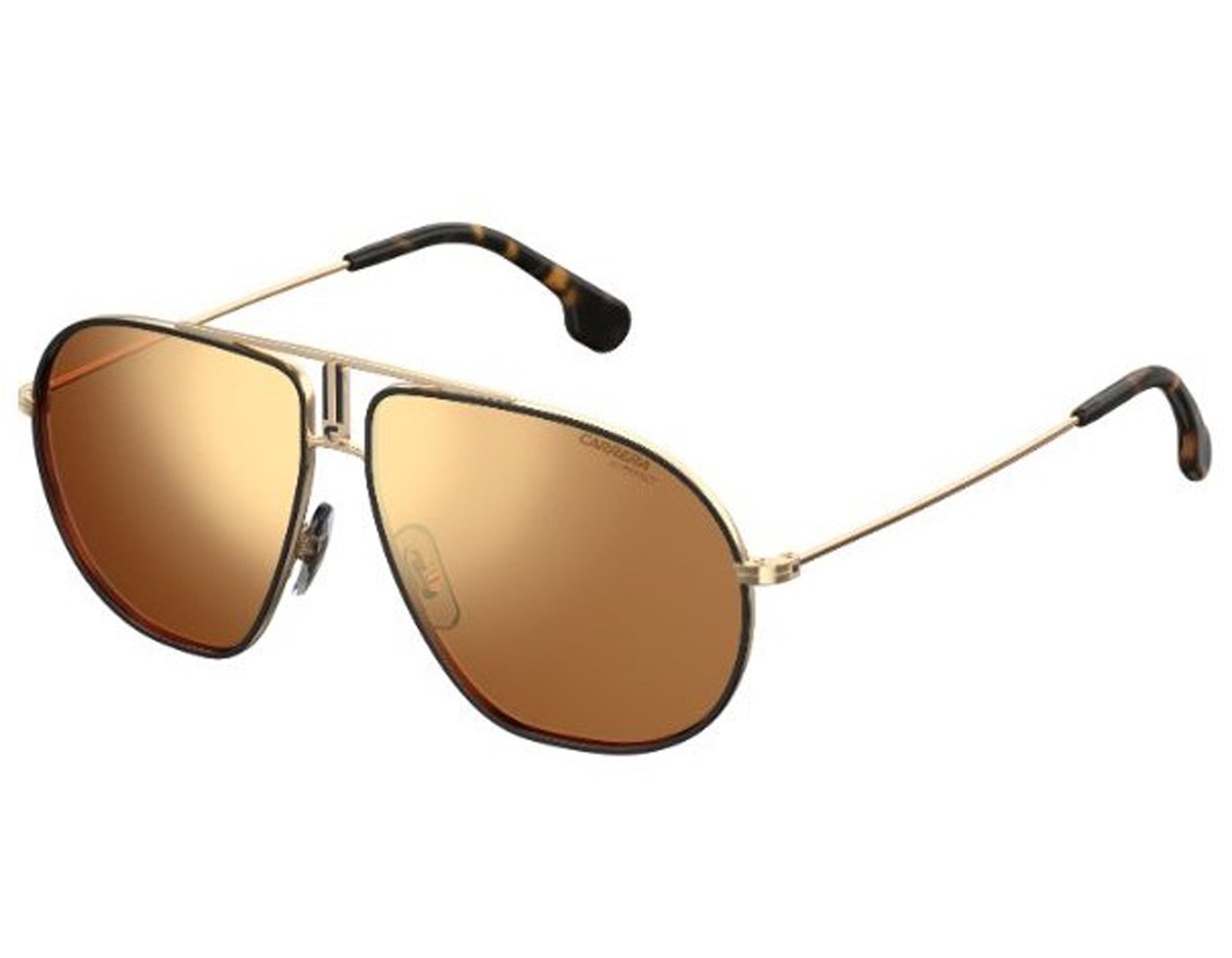 Carrera BOUNDS 0RHLK1 Gold Black Aviator Sunglasses