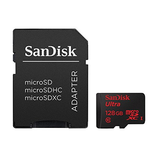 Noord Komst nicotine Sandisk Ultra 128GB High Speed Memory Card Micro-SDHC MicroSD Class 10  Compatible With ZTE Grand X3 X4, Max Duo LTE, ZMax Pro Z981, X Max 2, Blade  X MAX, XL, ZPad 8 -