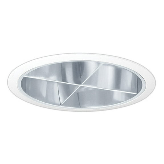 Elco El781 7" Cfl Cross Blade Reflector Trim - Clear