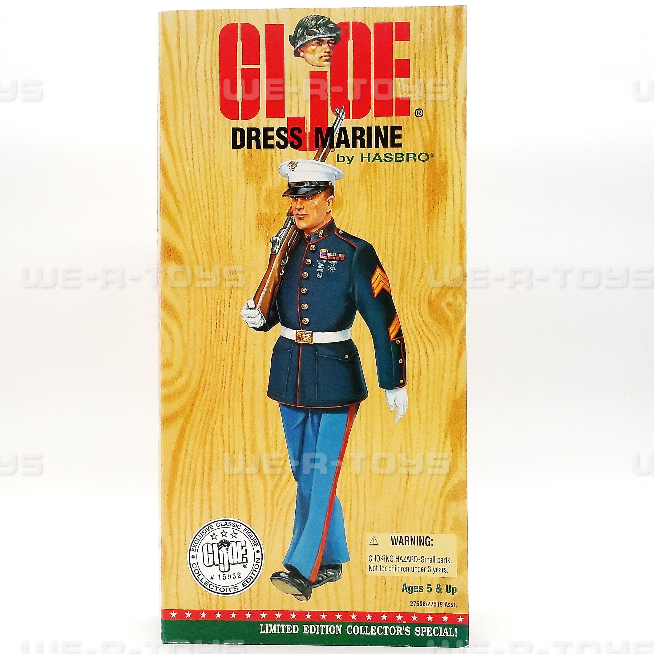 GIジョー US MARINE Limited Edition ハスブロ G.I. Joe Dress Marine Collector's Edition Action Figure 1996