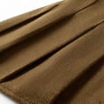 thumbnail image 6 of Back to School Children's Solid Color Leggings Short Skirt Four Season Pleated Skirt Performance Skirt 3-4Years, 6 of 8
