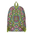 thumbnail image 3 of Boho Mandala Floral Print Backpack for Women & Men, Large Capacity Laptop Bookbag for College, Durable Daypack for School, Work Commute and Travel, Perfect Gift, 3 of 5