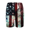 thumbnail image 4 of XIAfhje Women's Shorts Independence Day Shorts,Tight-Fitting Leggings Yoga Shorts, Fashion High Waisted Summer Printed Leggings, Beach Shorts Cute Comfy Shorts Casual Vacation Shorts, 4 of 5