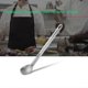 thumbnail image 3 of TOMSHOO Titanium Long Handle Spoon Outdoor Portable Dinner Spoon Cutlery Camping Backpacking Picnic Ultralight 15g, 3 of 5