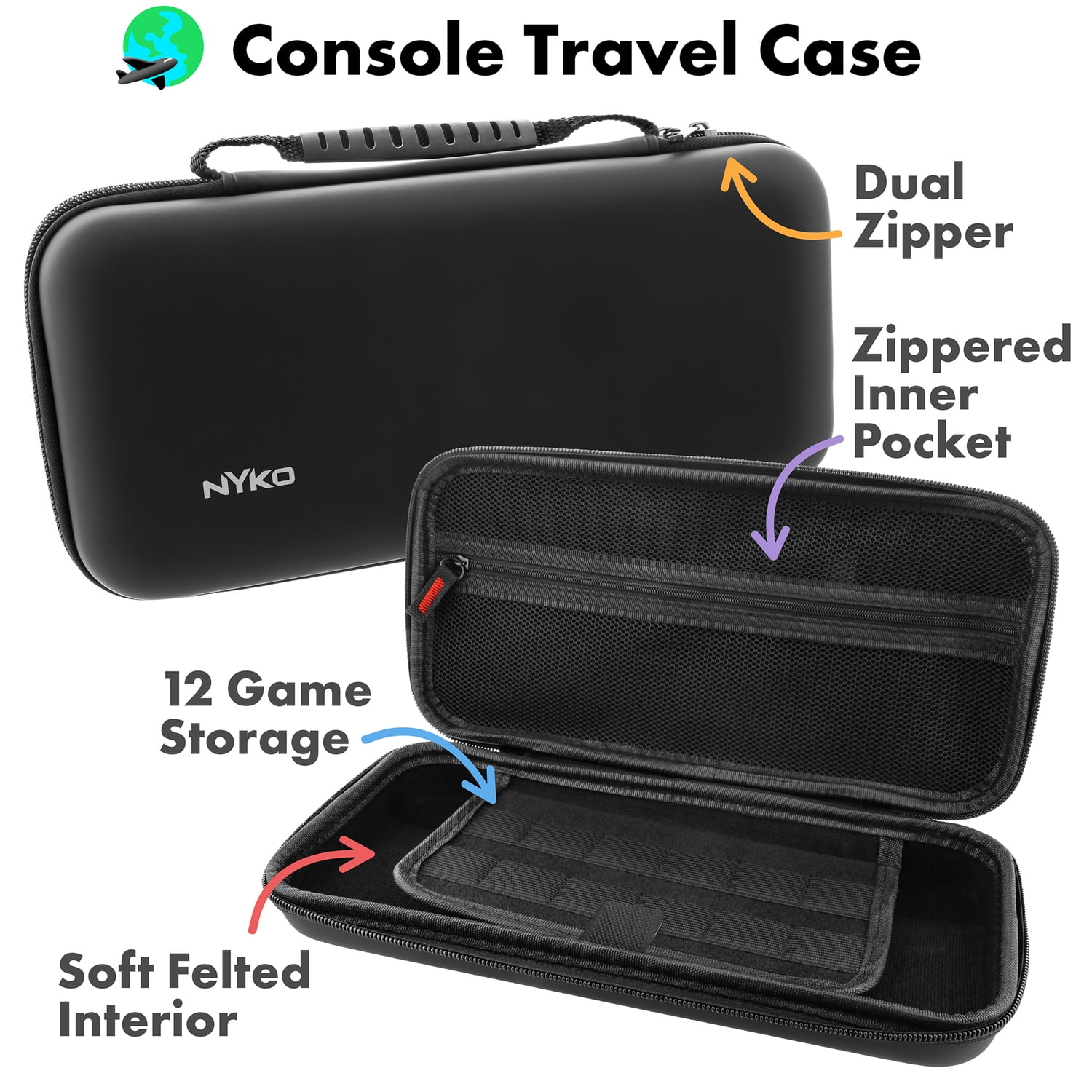 Nyko 2-in-1 Play-and-Go Kit for Nintendo Switch 2 87406