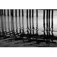 thumbnail image 2 of Peterson, Lee 18x13 Gold Ornate Wood Framed with Double Matting Museum Art Print Titled - Pier Pilings XIV, 2 of 4