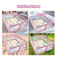 thumbnail image 2 of Corral para bebé Parque de Juegos Infantil con tapete de juegos y pelotas de plástico (Rosado, 180 * 200 * 66 cm), 2 of 8