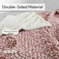 thumbnail image 4 of SUNNY HEAT Heated Electric Blanket Full Size 72' 'x 84'' 6 Heating Levels & 1-10 Hours Auto Off, Leopard Pink & White, 4 of 6