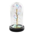 thumbnail image 1 of Colorida rosa eterna, cúpula de cristal, rosa falsa, Navidad, día de San Valentín, día de la madre, deseos de cumpleaños, regalo para mamá, esposa, novia kaili Sencillez, 1 of 5