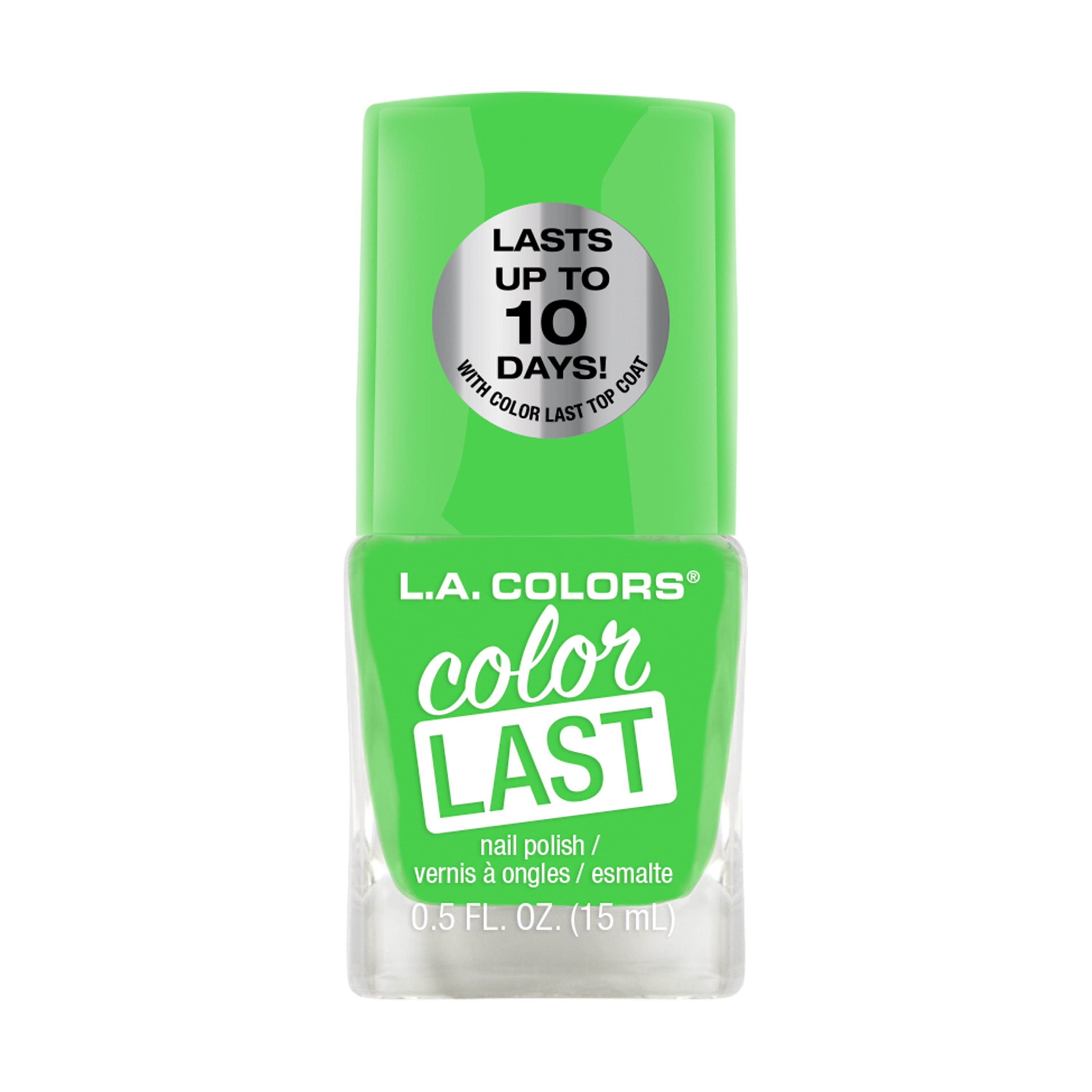 L.A. COLORS Color Last Nail Polish, Energy, 0.5 fl oz