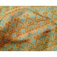 thumbnail image 4 of oneOone Silk Tabby Fabric Swirl Ikat Printed Craft Fabric BTY 42 Inch Wide, 4 of 4