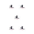thumbnail image 3 of jesticaly Cat Light Switch Sticker Decal Vinyl Art Wall Sticker Lightswitch Black Kitten 1pcs #4 5Set, 3 of 6