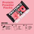 thumbnail image 2 of Protein2o 20g Whey Protein Isolate Protein Powder, 360mg of Electrolytes, Vitamins B5 & B6, Sugar Free, Strawberry Watermelon, 16-Pack, 2 of 3