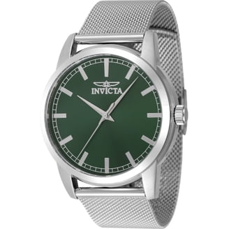 Invicta 25869 Men's 'Bolt' Quartz Chronograph Green Dial Stainless